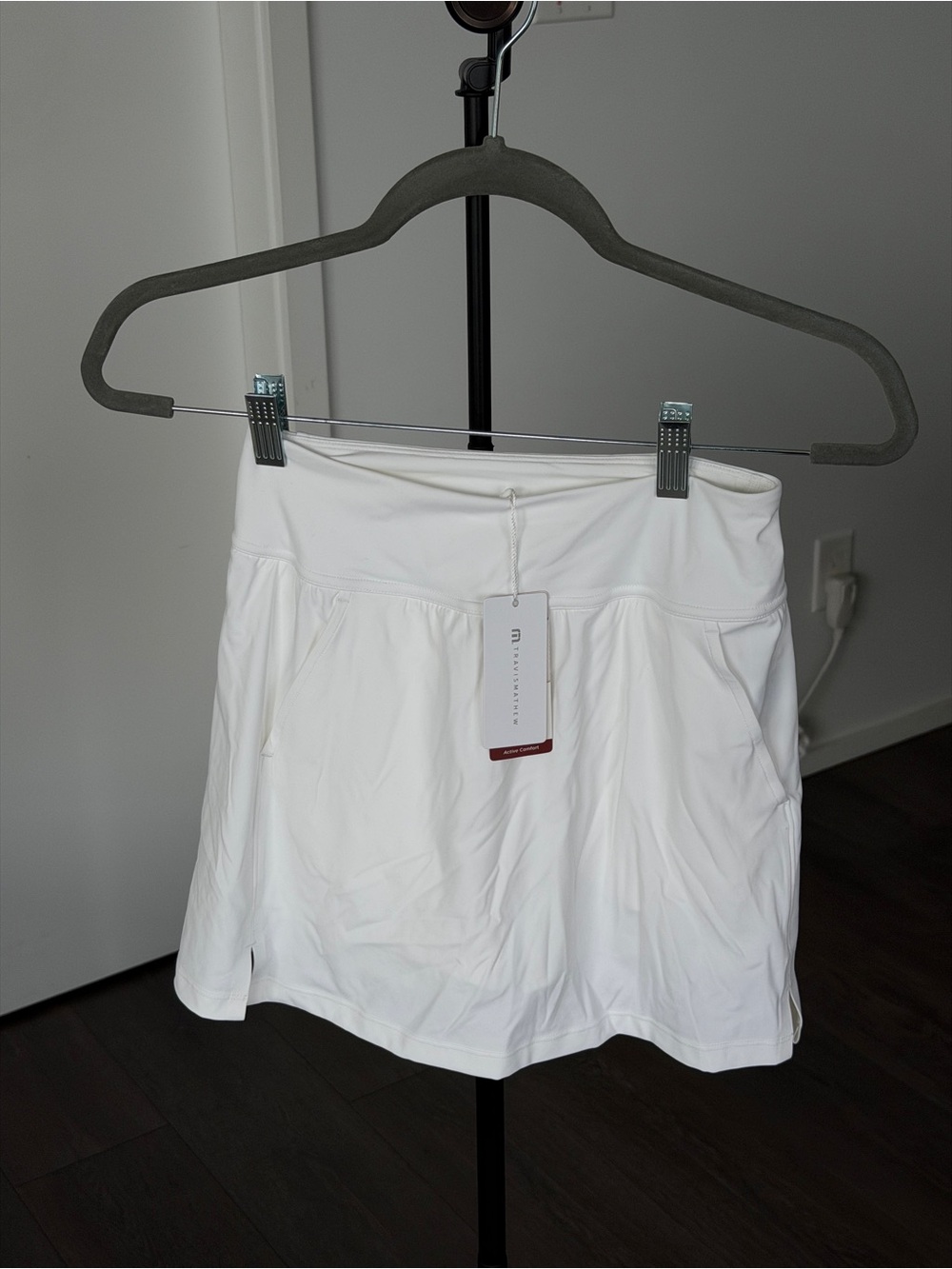White Women’s Active Skort